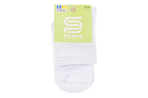 Шкарпетки дит Premier socks ажур серед білі р20-22