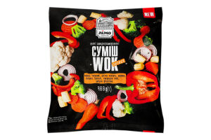 Смесь овощная быстрозамороженная Wok Select Лімо м/у 400г
