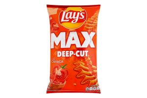 Чипсы картофельные Сальса Deep-cut Max Lay's м/у 95г