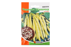 Насіння Квасоля кущова Червона шапочка пакет гігант 20г Яскрава