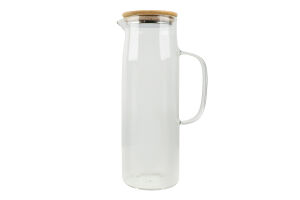 Глечик скло бамбукова кришка 1.5л №KYYW560 Greenwich Products Co. Limited 1шт
