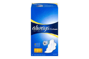 Always Infinity FlexFoam Pads Regular - 36 CT