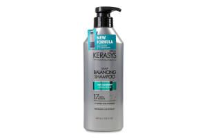 Шампунь для волосся Scalp balancing Hair clinic Oily KeraSys 400мл