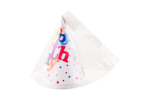 Колпак бумажный 20см №WB240411004 Хеппі Бьоздей Ningbo Union Point Imp&Exp Co. Ltd 10шт