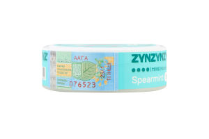 Подушечки никотиносодержащие Spearmint Slim ZYN 20х0.68г