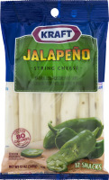 Kraft Jalapeno String Cheese - 12 CT