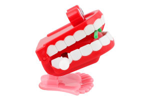 Іграшка заводна Щелепа з трояндою