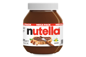 Паста ореховая с какао Nutella с/б 825г