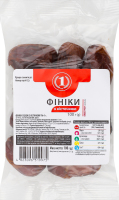 Фініки сушені з кісточкою ТМ "1" м/у 100г
