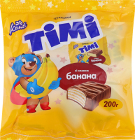 Цукерки зі смаком банана Timi м/у 200г