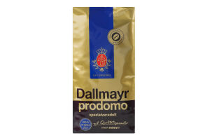Кофе жареный в зернах Promodo Dallmayr м/у 500г