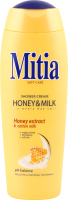 Гель д/душу Хані енд Мілк 400мл Мітія
