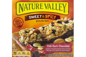Nature Valley Granola Bars Sweet & Spicy Chili Dark Chocolate - 6 CT