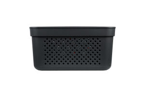 Корзина Simple 15л граніт Алеана