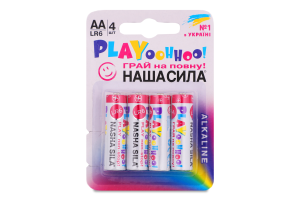 Батарейки Наша сила Play LR6