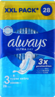 Прокладки гигиенические ароматизированные Super Extra Ultra Day Always 28шт