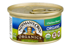 Newman's Own Organics Organic Premium Cat Food Chicken Dinner