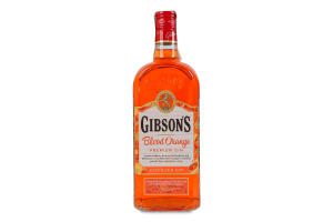 Джин 0.7л 37.5% Blood orange Gibson's бут