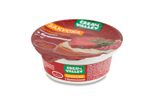 Закуска бутербродна пастоподібна З бужениною Cream Valley ст 85г