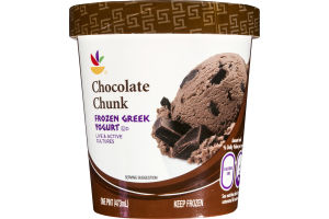 Ahold Chocolate Chunk Frozen Greek Yogurt