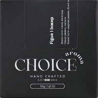 Свічка парфумована з соєвого воску Інжир Choice Aroma 1шт