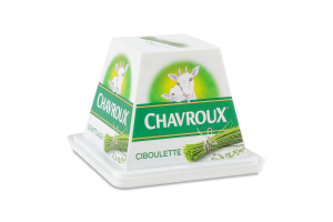 Сыр свежий козий с луком Chavroux п/у 150г