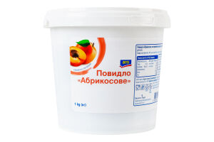 Повидло пастеризованное Абрикосовое Aro в/с ведро 1кг