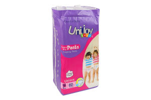 Трусики-підгузники для дітей 6-9кг М Soft Baby Unijoy 60шт