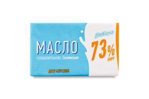 Масло 73% крестьянское сладкосливочное Глобино м/у 180г