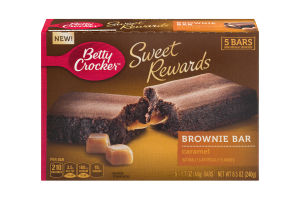 Betty Crocker Sweet Rewards Brownie Bar Caramel - 5 CT