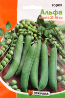 Насіння Горох Альфа 50г Яскрава
