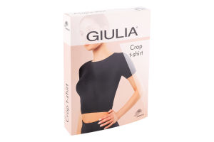 Футболка жіноча Giulia Crop T-shirt nero S/M
