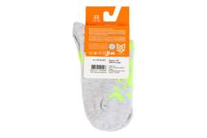 Шкарпетки дитячі MovementStandard №MS M0402S 34 33-35 сірий меланж