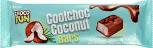 Набір батончиків Choco Fun Coconut молоч шокол