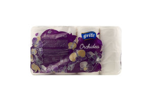 Папір туалетний Grite Orchidea White 16шт
