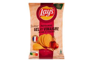 Чипси Lay's Paysanne смак норманд солі-сидров оцту