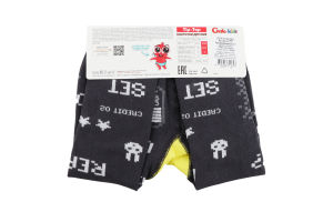 Колготки дитячі Conte kids Tip-Top №4C-01СП 80-86 темно-сірий