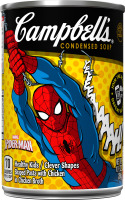 Campbell's Condensed Soup Spiderman Shaped Pasta with Chicken in Chicken Broth