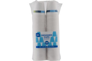 Smart Sense Designer Cups For Cold Drinks - 200 CT