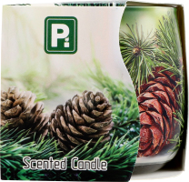 Свічка ароматична Кросно Новорічна скло 2121 Пако ІФ