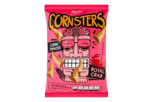 Снеки кукурузные Королевский краб Cornsters Pikolo м/у 100г