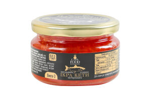 Ікра капсульована зі смаком кети пастеризована Преміум Caps food с/б 200г
