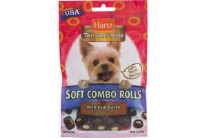 Hartz Tasty Rewards Soft Combo Rolls with Real Bacon and Cheese Flavor