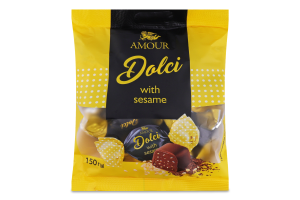 Цукерки Dolci with sesame Amour м/у 150г
