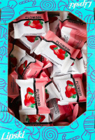 Цукерки збивні Пломбір Полуниця Lipski кг