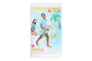 Круг надувной для детей от 9лет №59271 d91см Wet set collection Intex 1шт
