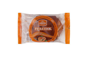 Рулетик с начинкой с ароматом абрикоса Рум'янець м/у 100г