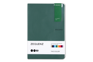 Блокнот Zequenz А5 зелений 100арк 1005461