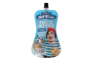 Соус с черным перцем и молочными сливками Black pepper French Хит соус Pripravka д/п 180г