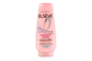 Бальзам для тьмяного волосся для надання блиску Glycolic gloss Elseve 200мл
